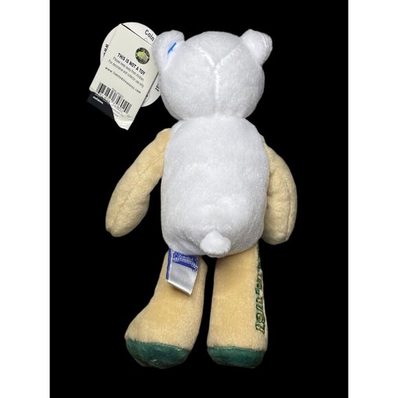 1999 Limited Treasures New Jersey State Quarter Coin Bean Bear Plush - Picture 4 of 5